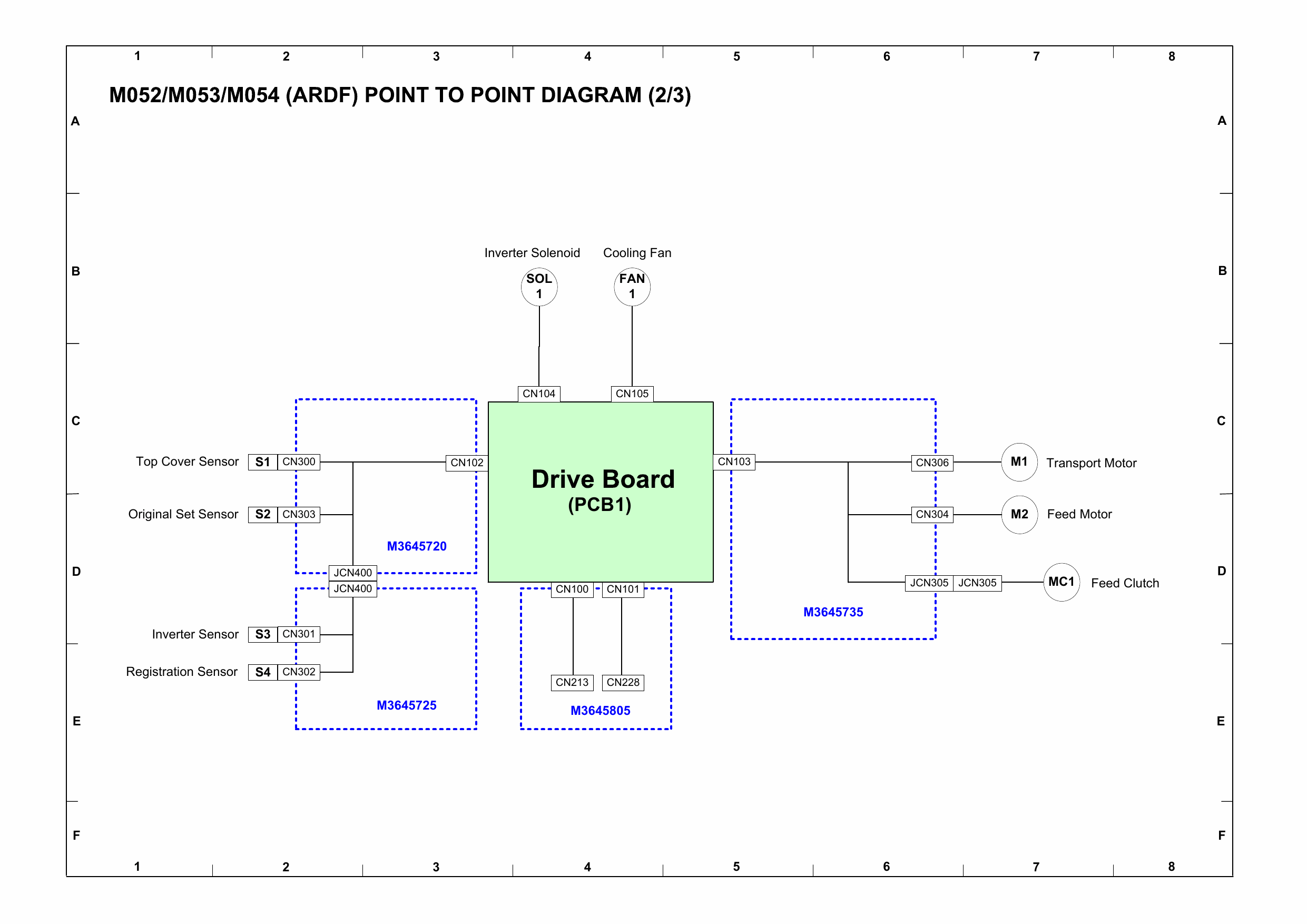 RICOH Aficio SP-5200S 5210SF 5210SR Circuit Diagram-2